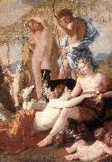POUSSIN, Nicolas The Empire of Flora (detail) afd oil painting artist